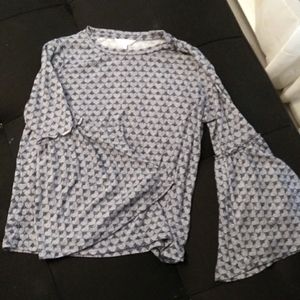 Lauren Conrad Blue Blouse